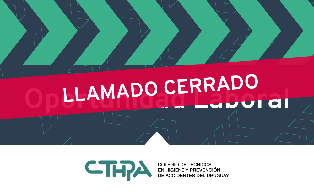 Oferta laboral: Coordinador/a / Técnico/a en Seguridad Ocupacional para INIA